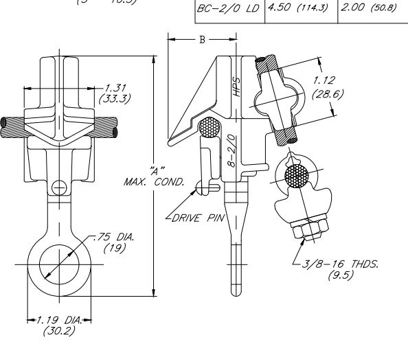 Clamp Hot Line long Bill